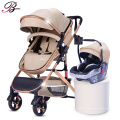 Porte-poussette Baby Carrier / Baby Poustre bébé Pram en gros en gros / Bébé poussette 3 en 1